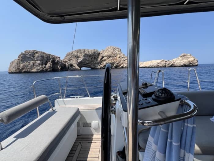 Privéjachtervaring ten noorden van Ibiza - Ses Margalides en Benirràs - een uitzonderlijke dag