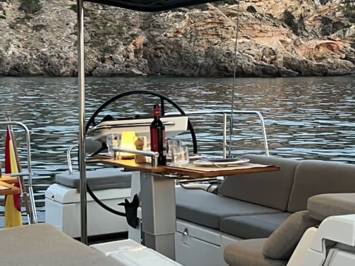 Privéjachtervaring ten noorden van Ibiza - Ses Margalides en Benirràs - een uitzonderlijke dag