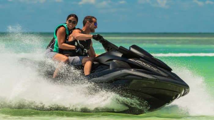 Aventure en mer : 2 heures de jet ski