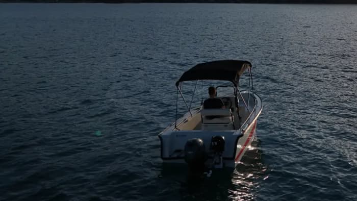 * Half-Day trip to SCORPIOS and MEGANISI Islands (visit in Papanicolis cave) *