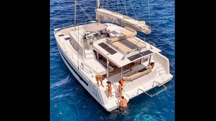 Catamaran & Chill: Your Aperitif with a View of the Tuna Fish Farm