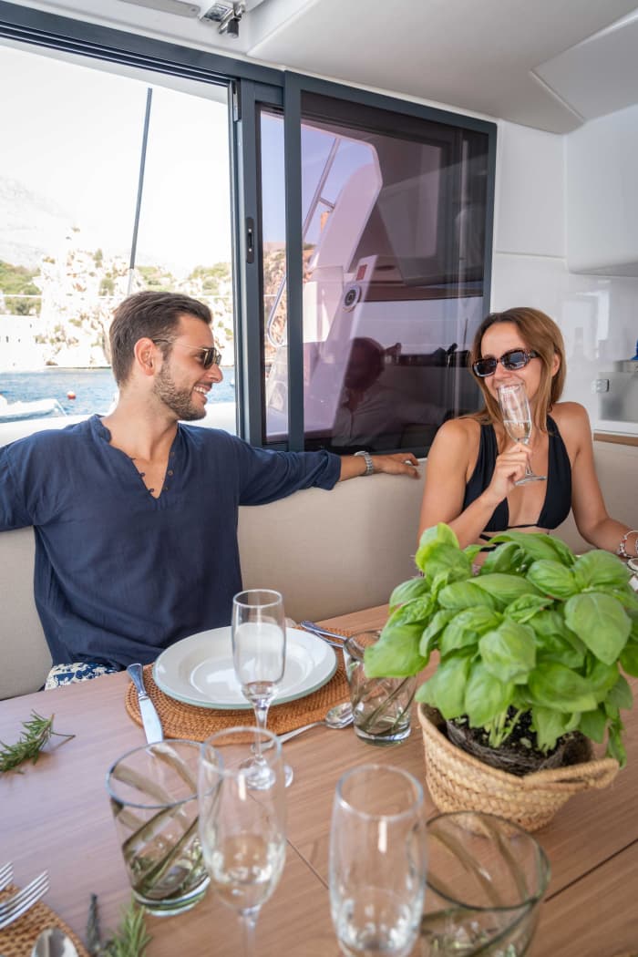 Catamaran & Chill: Your Aperitif with a View of the Tuna Fish Farm