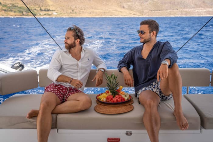 Catamaran & Chill: Your Aperitif with a View of the Tuna Fish Farm