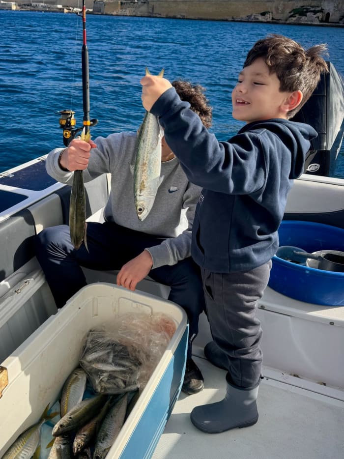 Pesca no porto