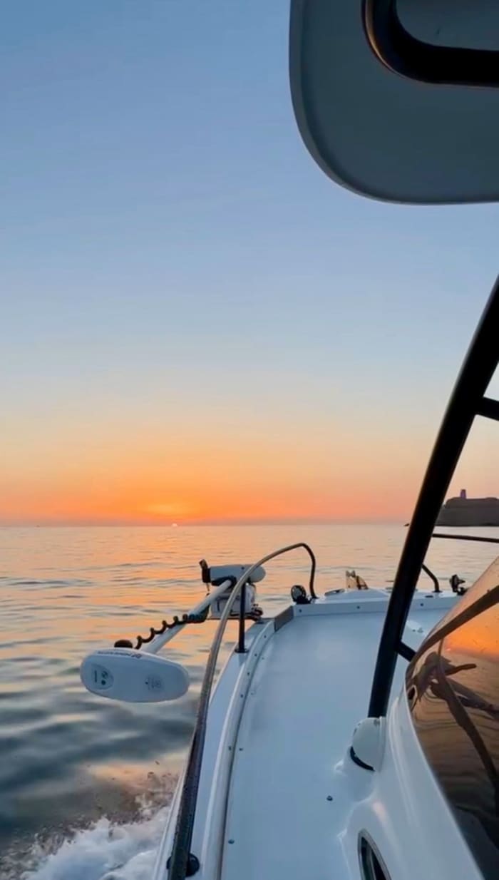 Pesca no porto