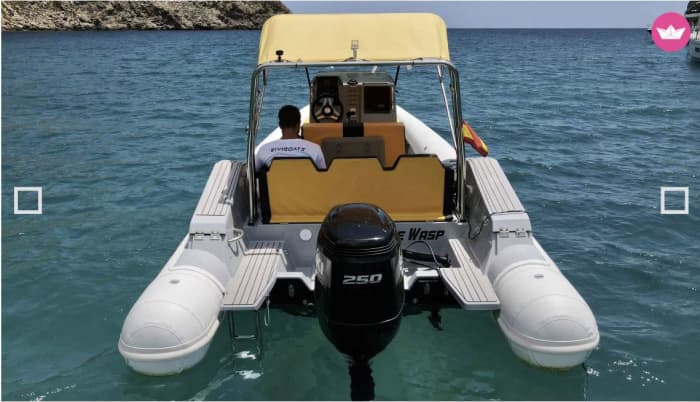 Boat trip to Ibiza East