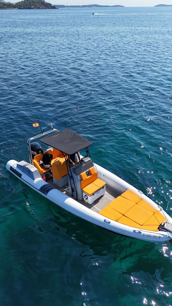 Boat trip to Formentera East