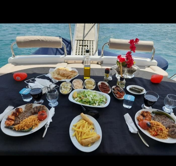 Gourmet Lunch Cruise Experience | Bodrum Luxury Yacht