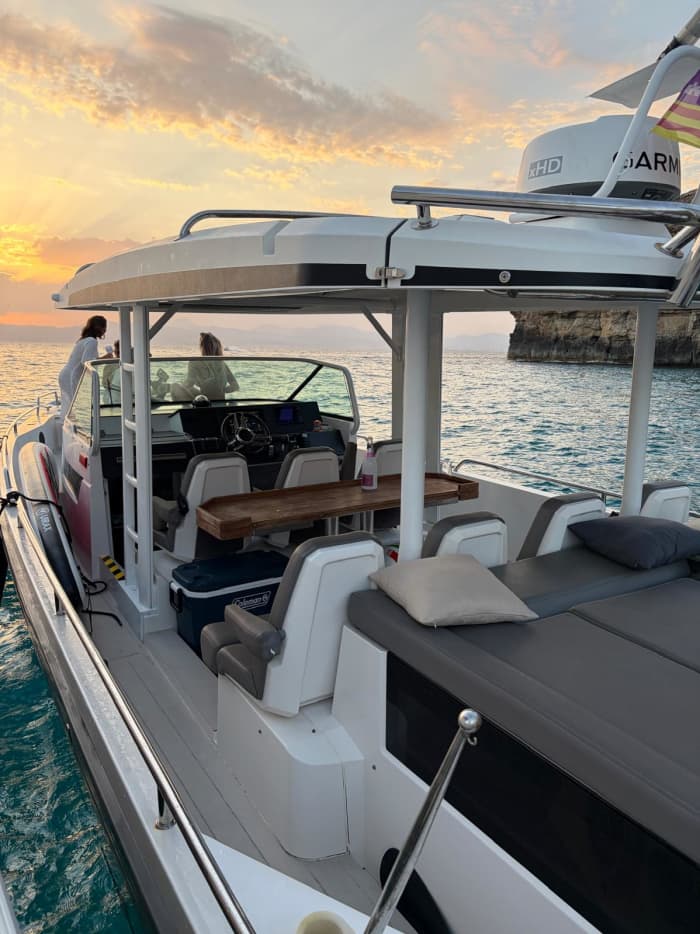 Luxury Sunset Cruise from Palma on an Axopar 37