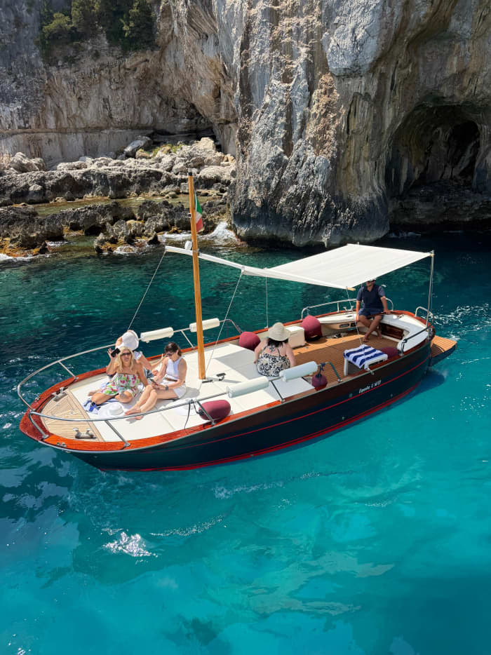 Halbtagestour Capri + SUP (Stand-Up-Paddling)