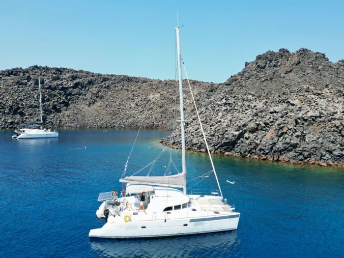 Rejs Lagoon 410 Sunset Cruise Paros