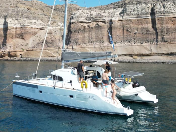 Rejs Lagoon 410 Sunset Cruise Paros