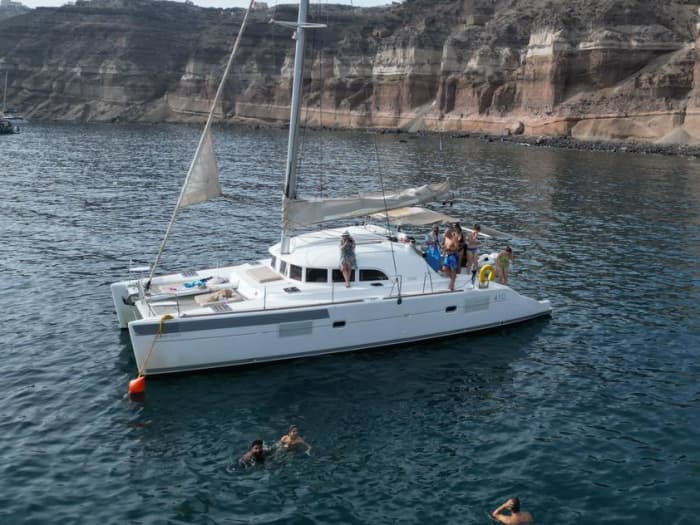 Rejs Lagoon 410 Sunset Cruise Paros