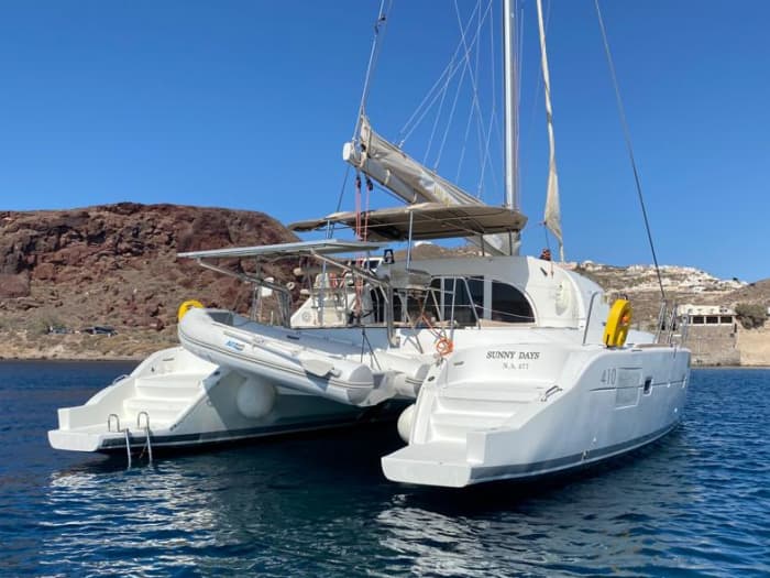 Rejs Lagoon 410 Sunset Cruise Paros