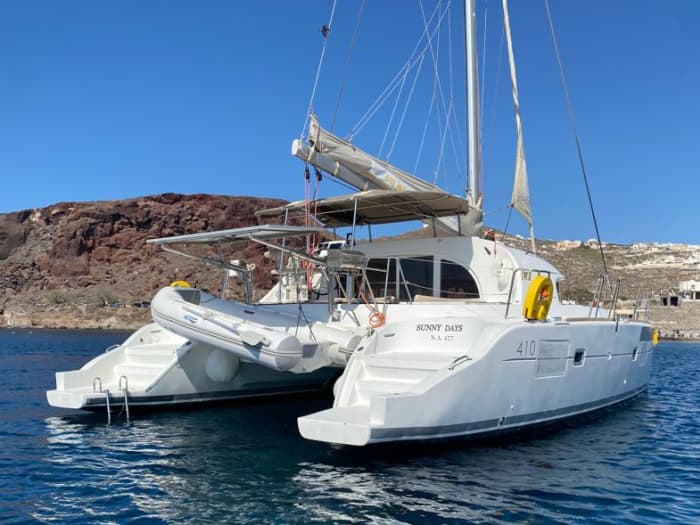 Rejs Lagoon 410 Sunset Cruise Paros