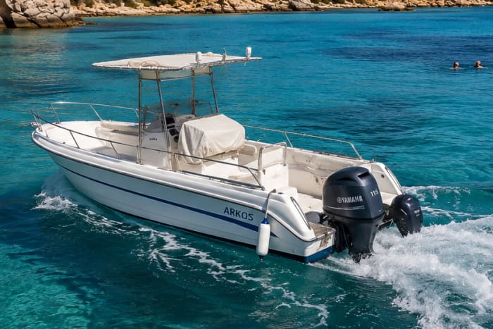 Boottocht in Cagliari – 3 uur baaien en snorkelen