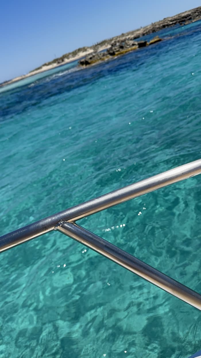 Ibiza: Private boat to Formentera from San Antonio