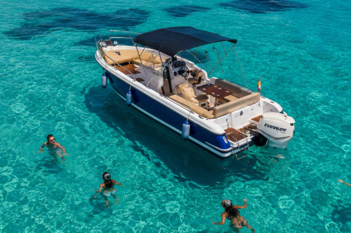 Ibiza: Private boat to Formentera from San Antonio