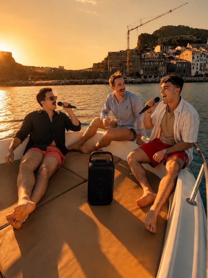Guided Tour with Skipper and Karaoke - 7 Hours in Portovenere and the Islands