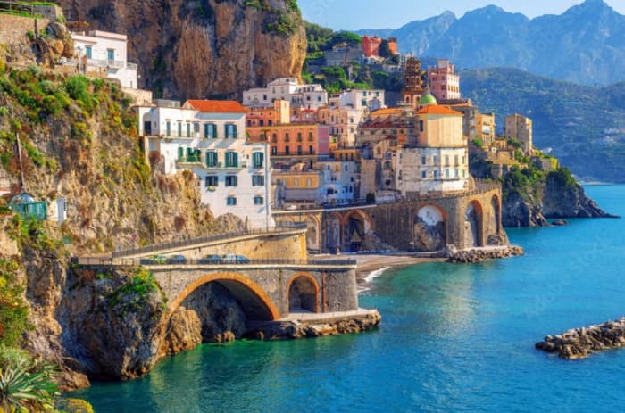 Italyure 37: 7-uur durende tour langs de Amalfikust vanuit Salerno