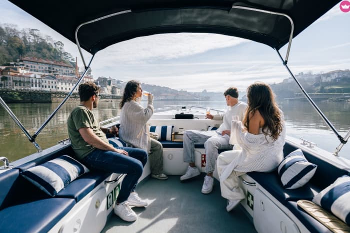 Excursion privée en bateau sur le fleuve Douro