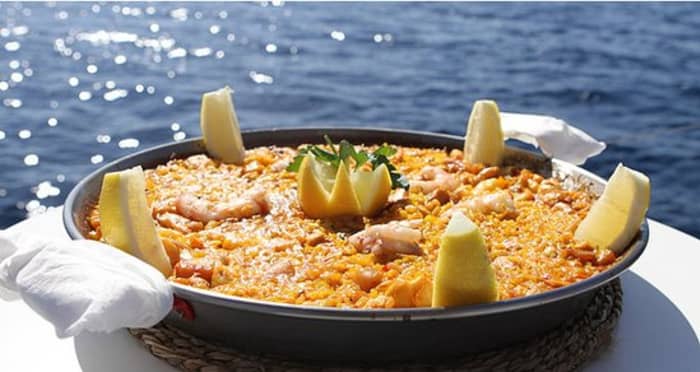 Ibiza: Paella aan boord