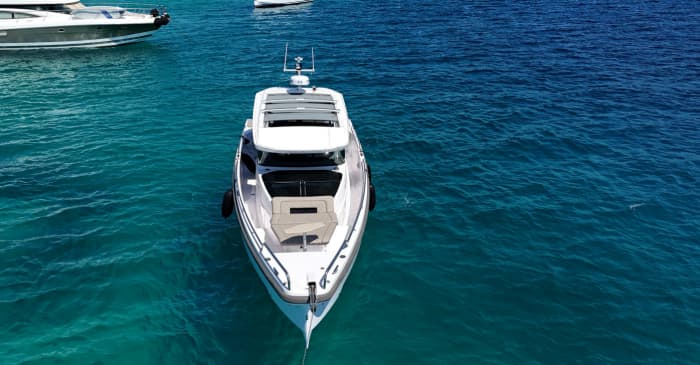 Privater Axopar 37 Transfer von Bodrum nach Mykonos