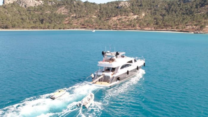 Kemer Night Boat Tour – 5 Hour Under the Stars