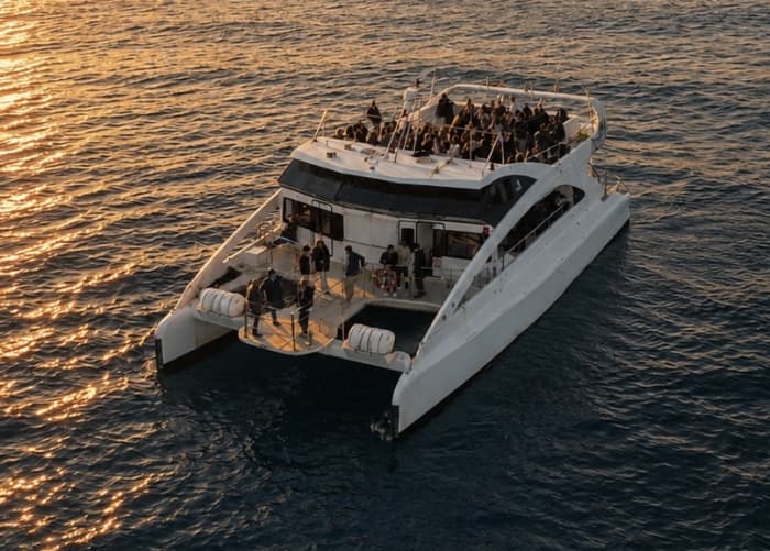 Sunset Catamaran Experience in Barcelona