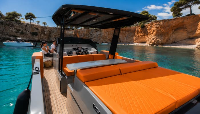 Magical Sunset in Ibiza and Turquoise Waters