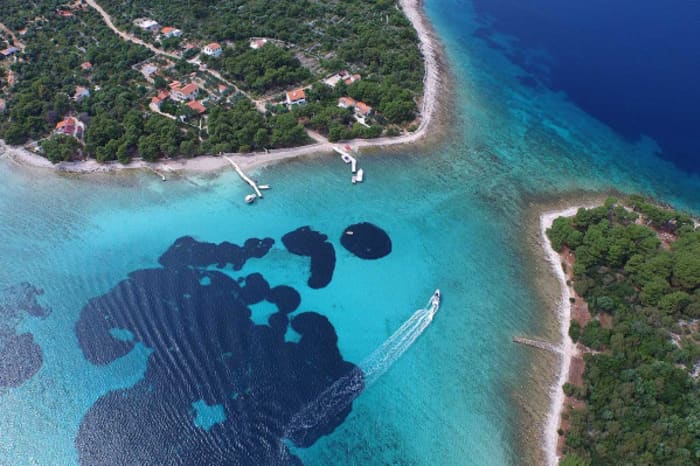 Custom Full Day Boat Tour : Blue Lagoon, Blue Cave, Trogir, Islands, Hvar, Brac