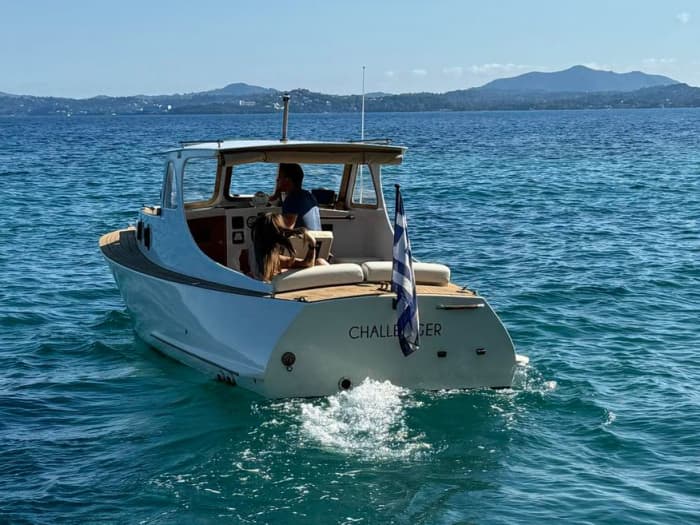 Classic Boat Cruise Along Corfu’s Northeast Coast: Barbati, Kerasia, Erimitis & Kassiopi