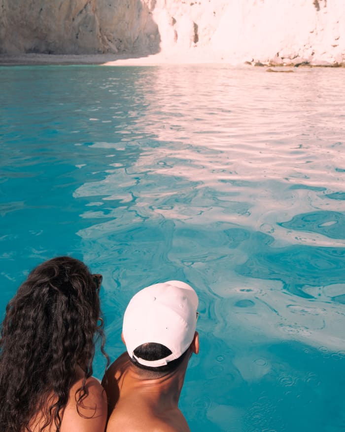 Bespoke private cruise at South Zakynthos and Eros Cave