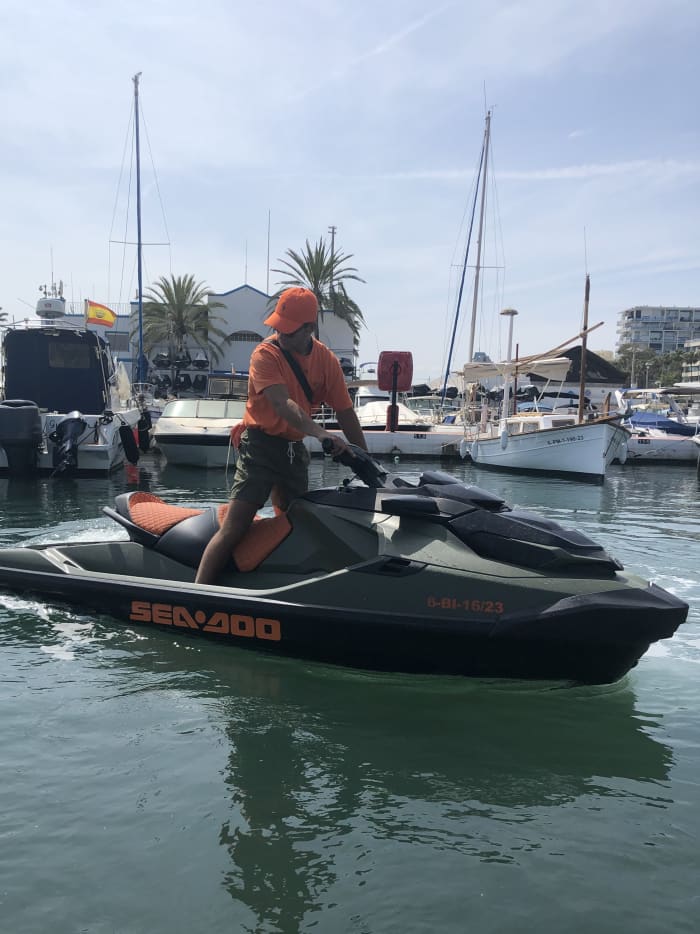 Jetski-tour zonder vergunning