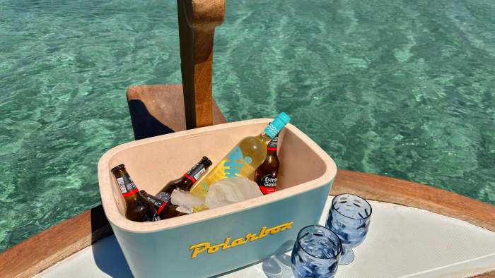 Alcudia, Mallorca: Private tour in a traditional boat to the lighthouse island
