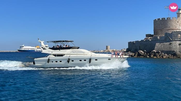 Rhodes Ultimate Full-Day Cruise: Hidden Bays, Swimming Stops & Coastal Discovery
