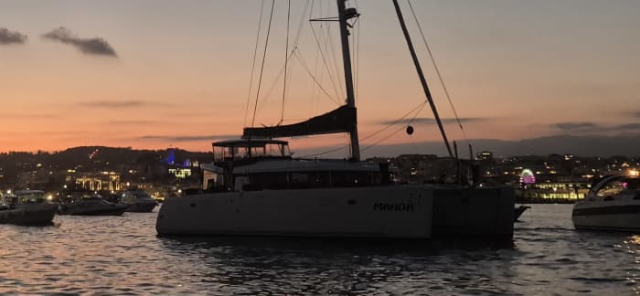ZACHÓD SŁOŃCA W SERCU WYSP LERIN (CANNES)