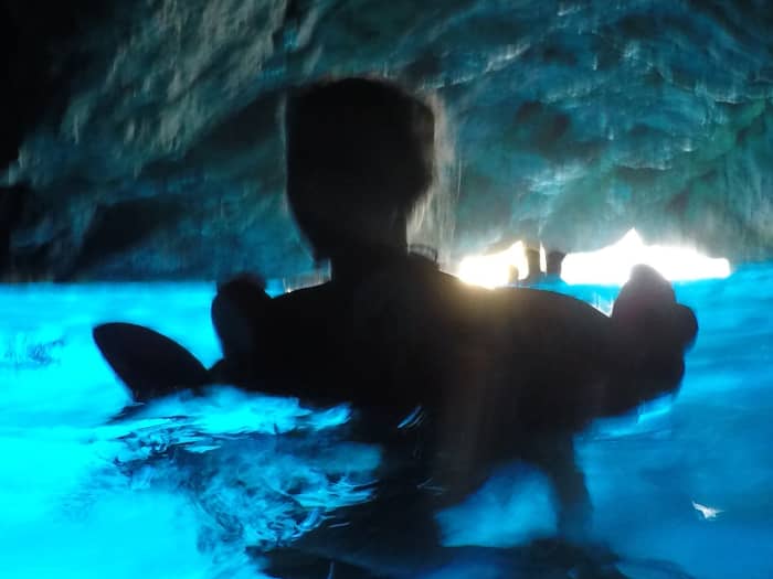 Blue cave