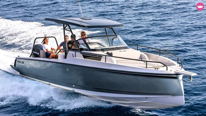 Romantische zonsondergangcruise op een motorboot: 2 uur