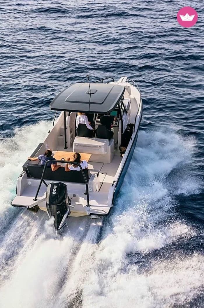 Romantische zonsondergangcruise op een motorboot: 2 uur