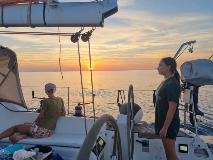 Beneteau First 45, 14 m. Sunset Experience – Sunset Aperitif at Sea