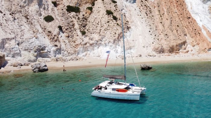 Leg de zomerse gelukzaligheid vast op Milos.