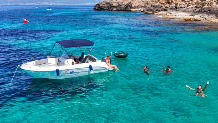 4 Std. – Schwimmen in der Turquoise Cove und Bootsfahrt