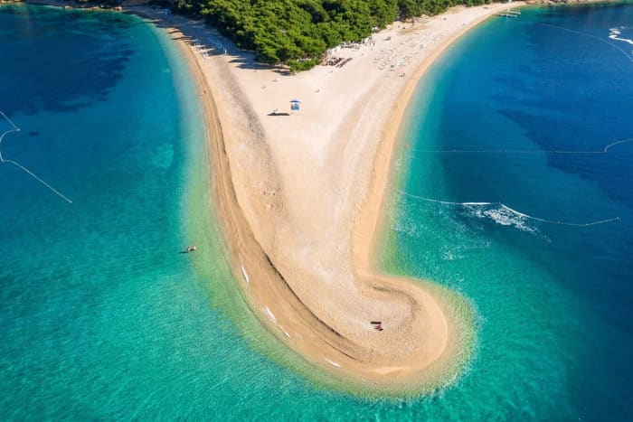 Excursion en hors-bord | Visite de Bol, du Cap d'Or et de l'île de Hvar au départ de Split