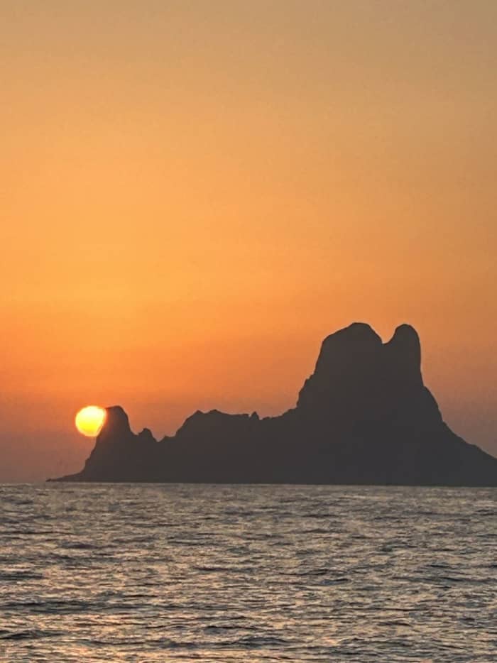 A day in the waters of Ibiza