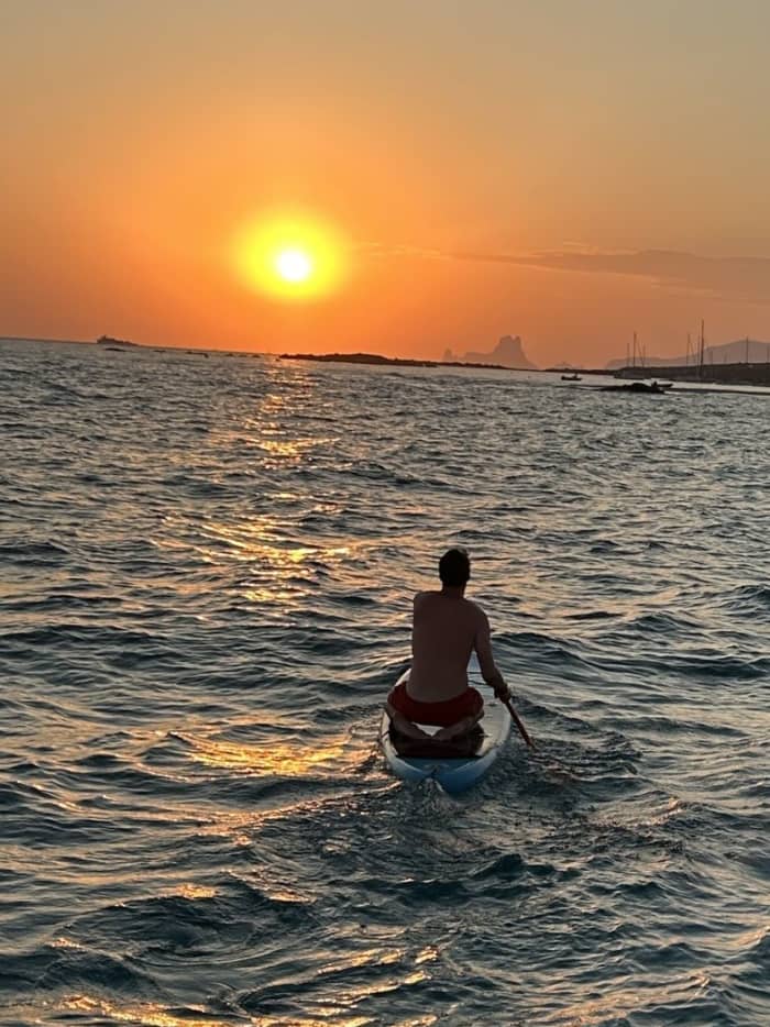 A day in the waters of Ibiza