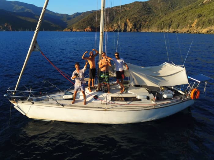 Full-day sea excursion: lunch featuring local market produce, private concert, and anchorage in the Var coves