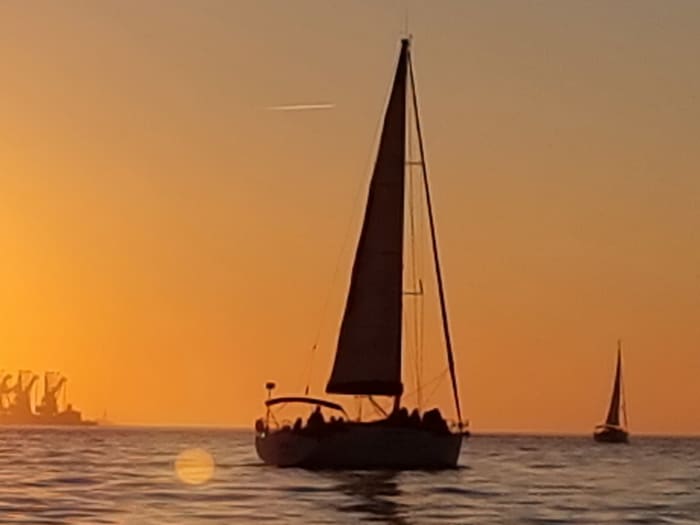 Tramonto a Lisbona