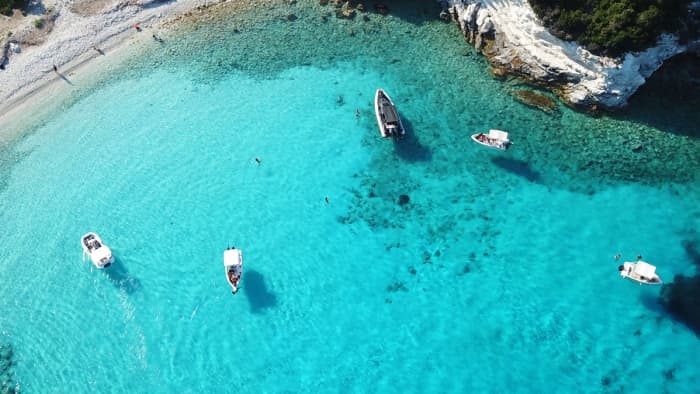 Private Luxury Cruise to Paxos, Antipaxos & Blue Caves from Corfu