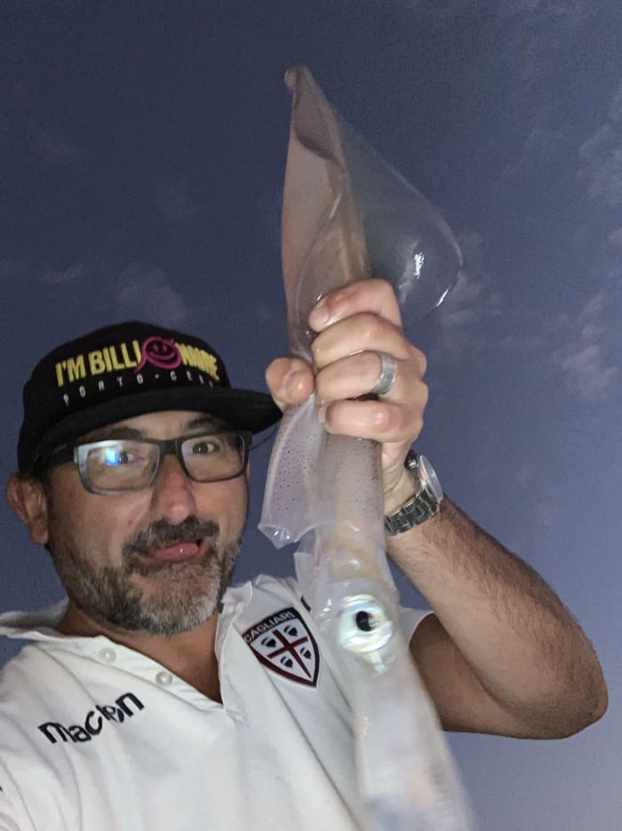 SQUID FISHING IN THE GULF OF CAGLIARI